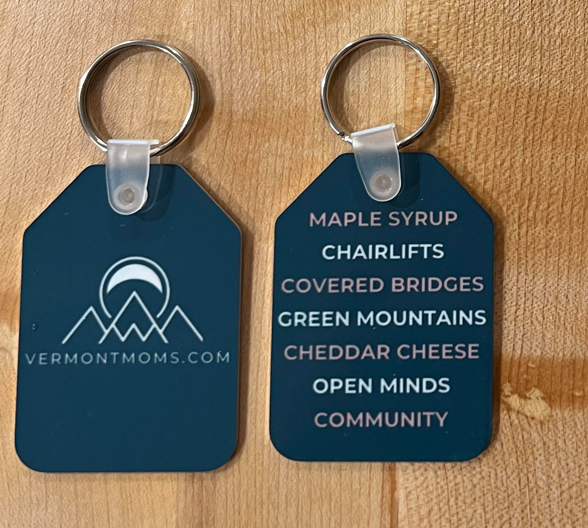 Vermont Moms Key Chain