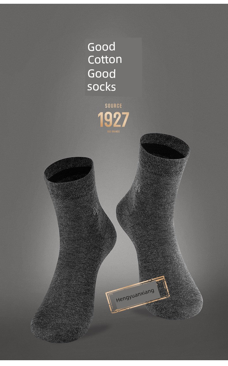 Pure Fresh Cotton Four Seasons Youth or Men's Socks