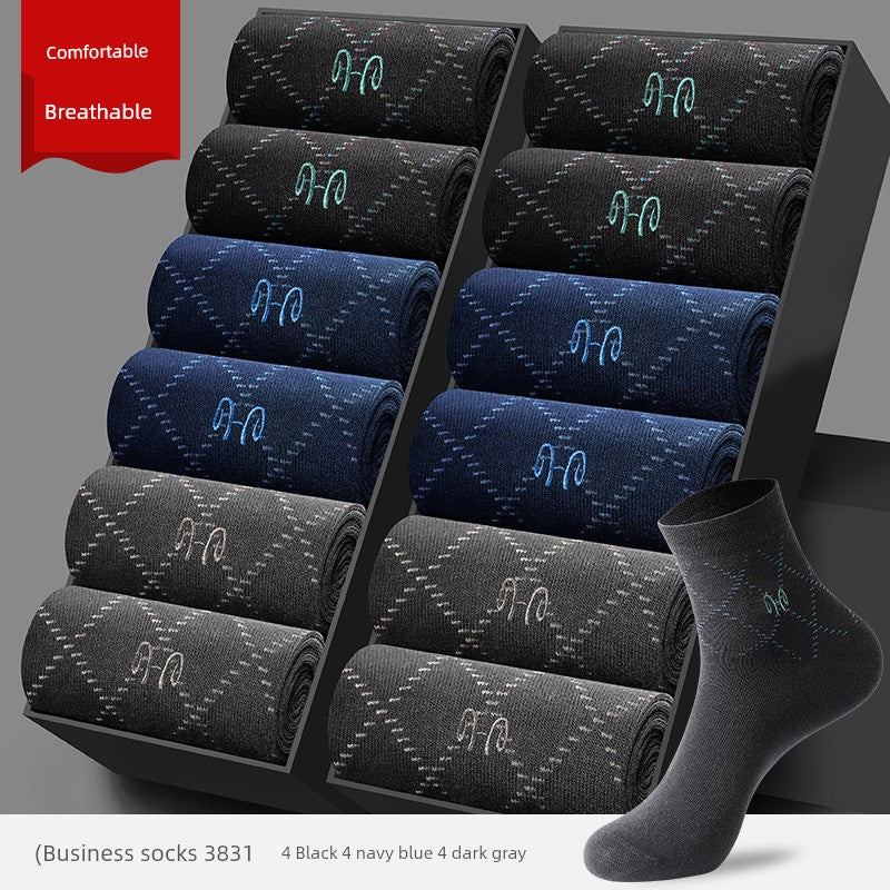 Pure Fresh Cotton Four Seasons Youth or Men's Socks