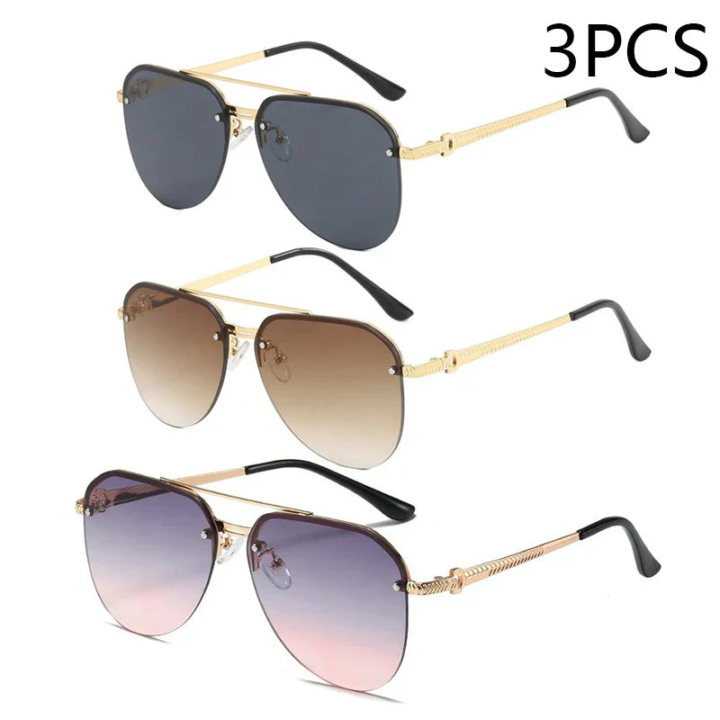 Women's Sunglasses Classic Double Beam