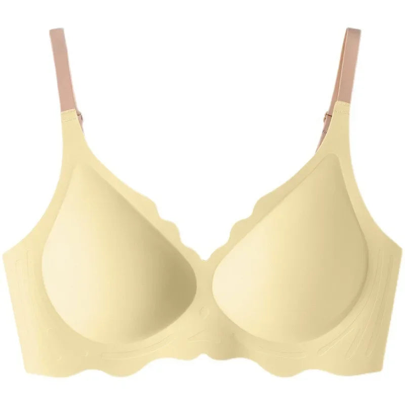 Women's Bra No Wire Pure Comfort Upper Support Sling Adjustable Back