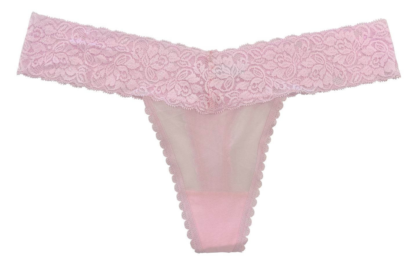 Mesh and Lace Classic Thong XS- 2X - Buy More Save More