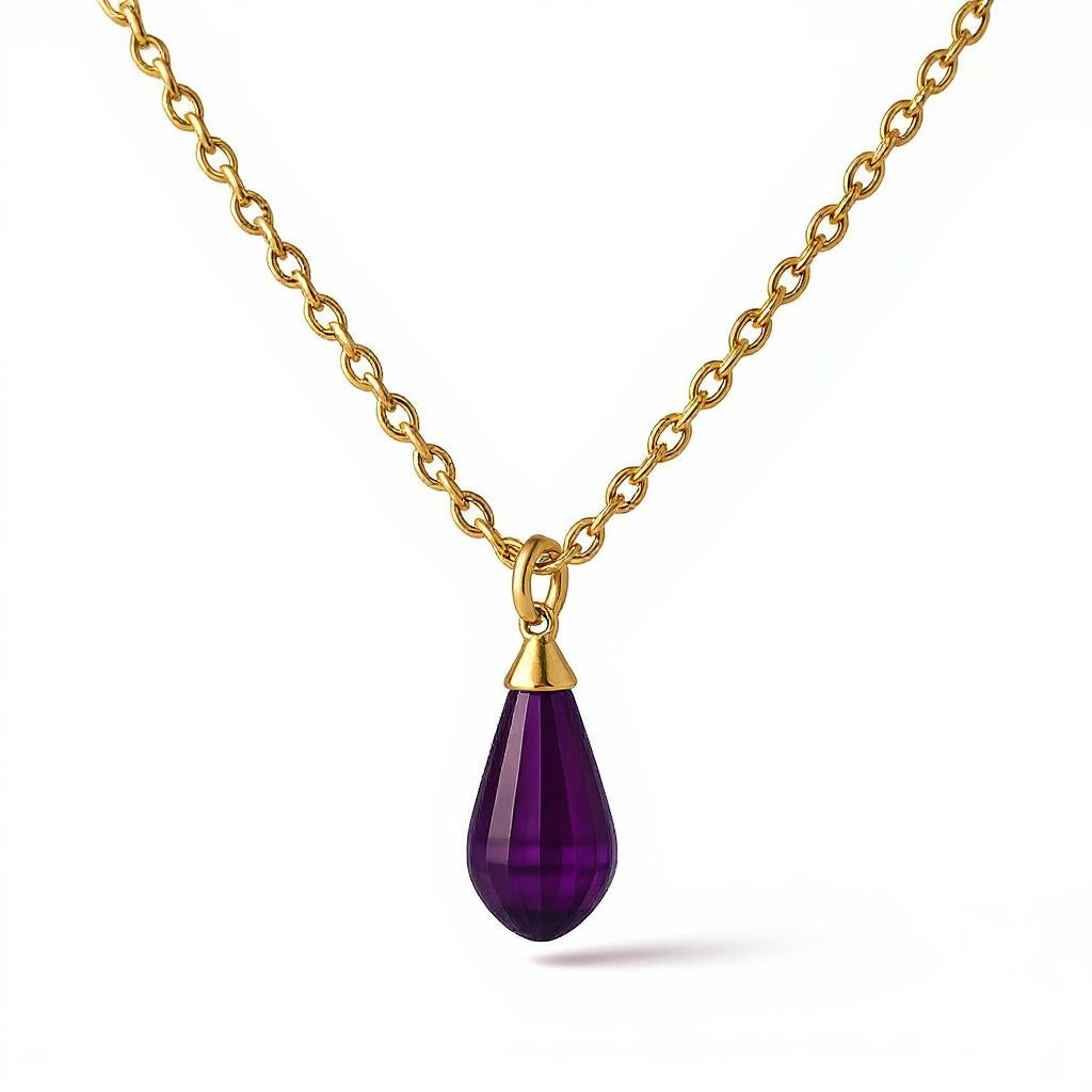 Tender Teardrop Pendant<br>Briolette • 10.4x21mm