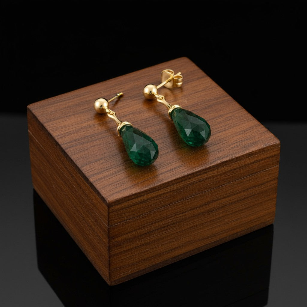 Tender Teardrops Earrings<br>12x6 mm