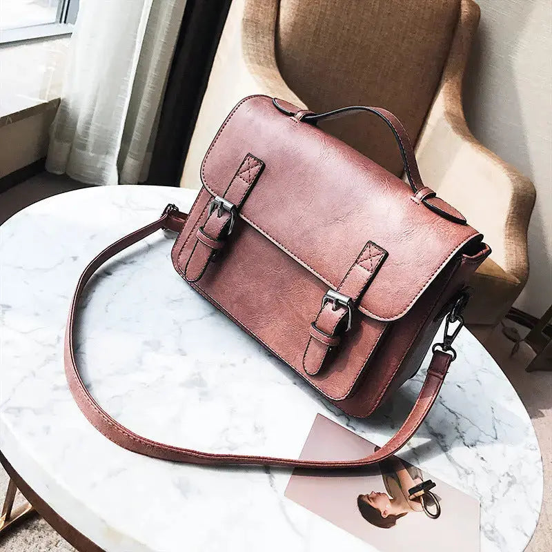 Tassel Crossbody Bag for Women – Square Shoulder Handbag