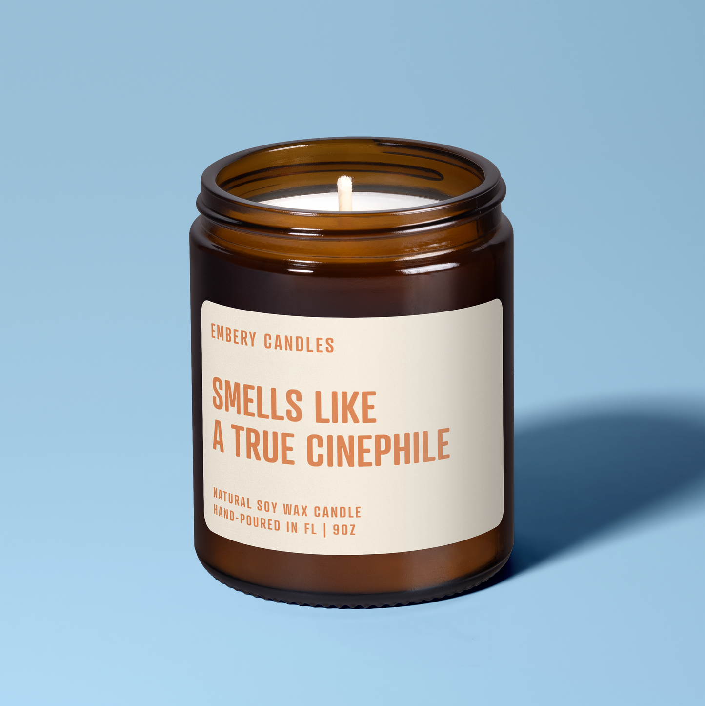 Smells Like a True Cinephile | Soy Wax Scented Candle
