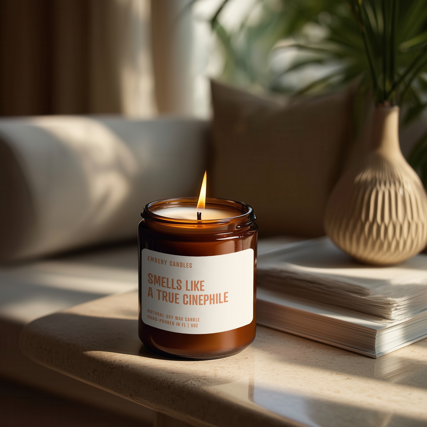 Smells Like a True Cinephile | Soy Wax Scented Candle