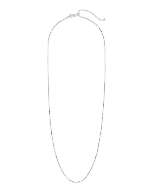 Sterling Silver Adjustable Venetian Chain