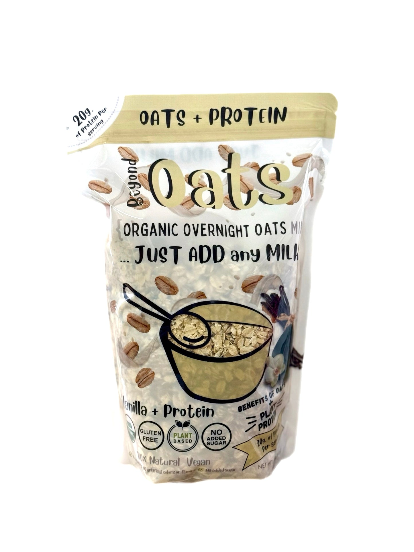 OATS + PROTEIN, VANILLA