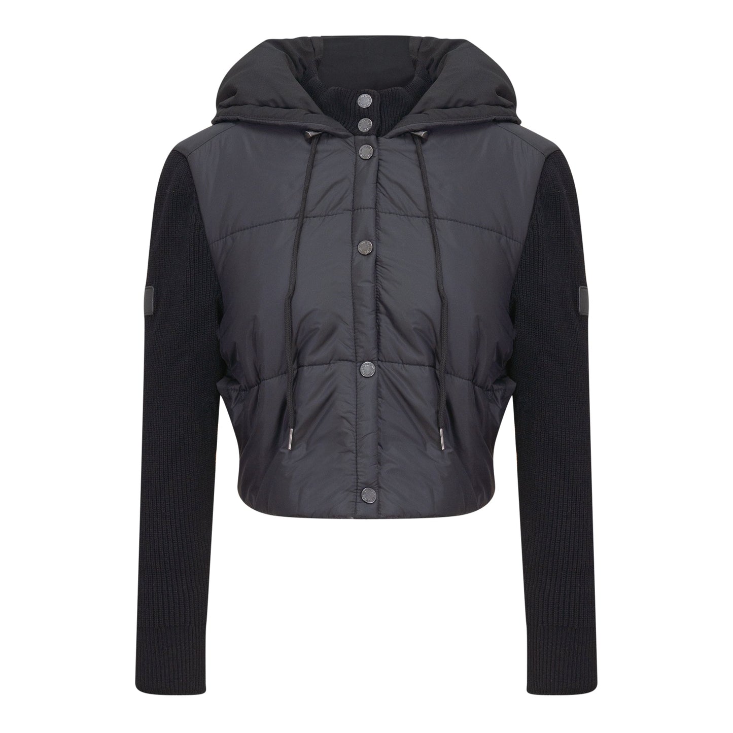 Quilted Sweater Combo Jacket