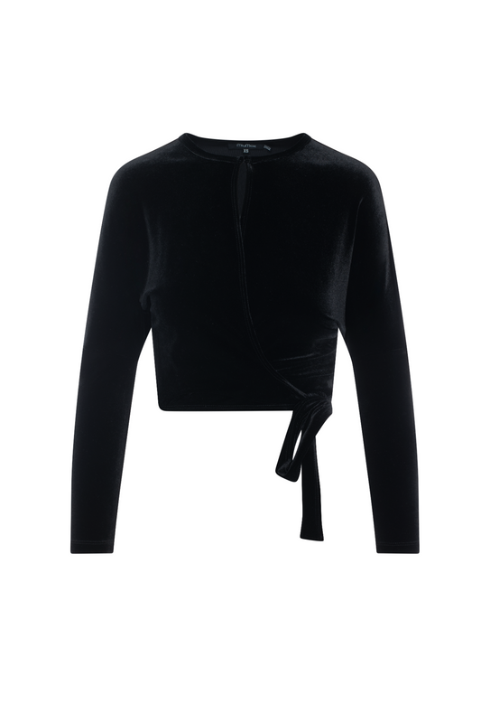 Velour Tie Bolero