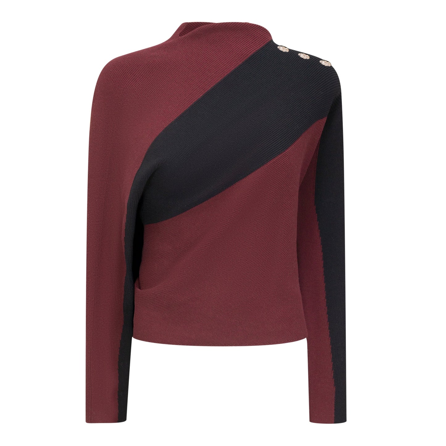 Contrast Sweater