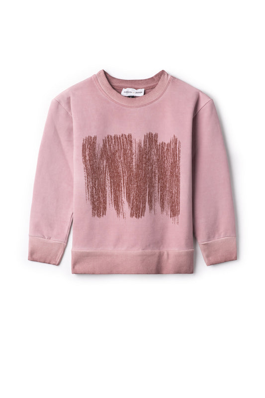 Painted Print Sweatshirt