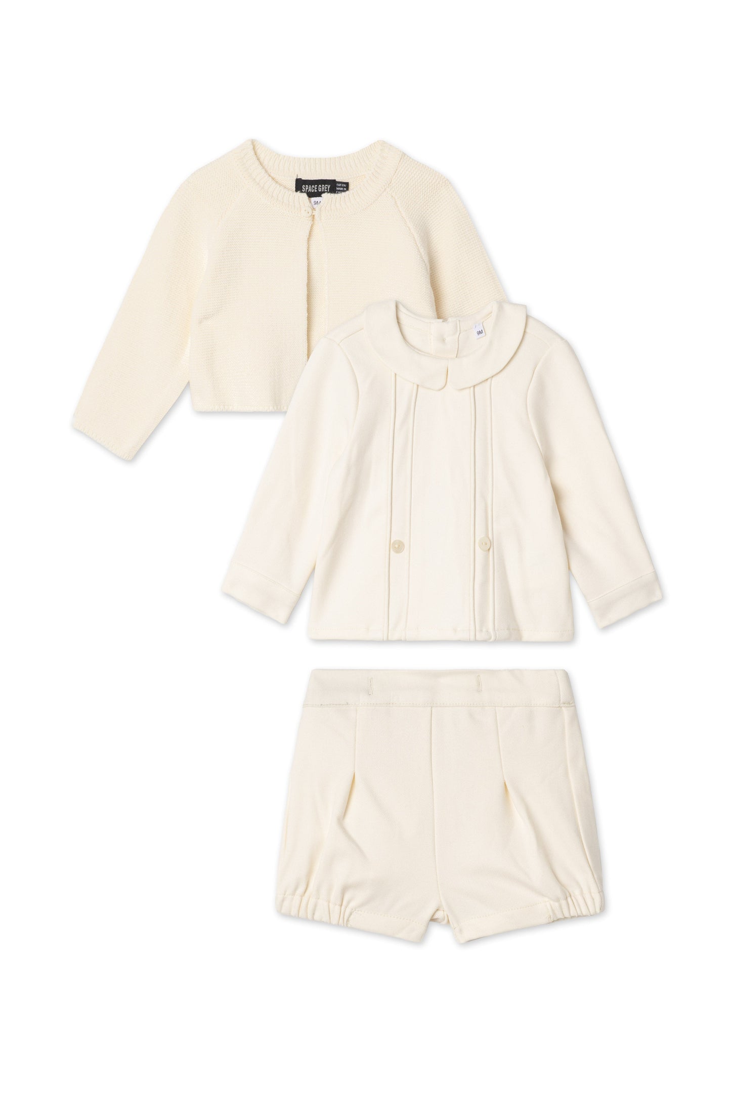 Woolen 2Pc Set with Cardigan