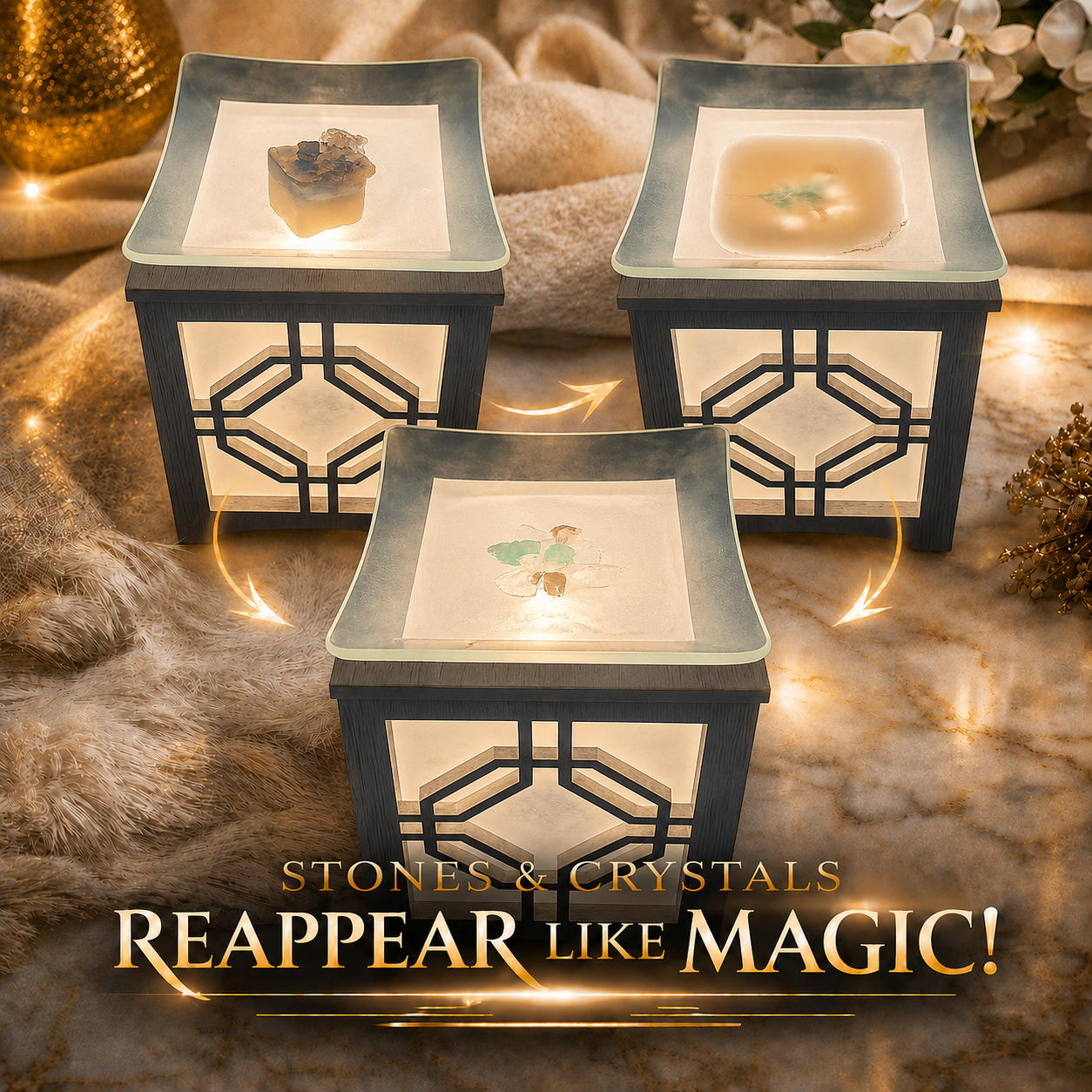 Capricornus Zodiac Crystal-Enhanced Premium Coconut-Soy Wax Melts