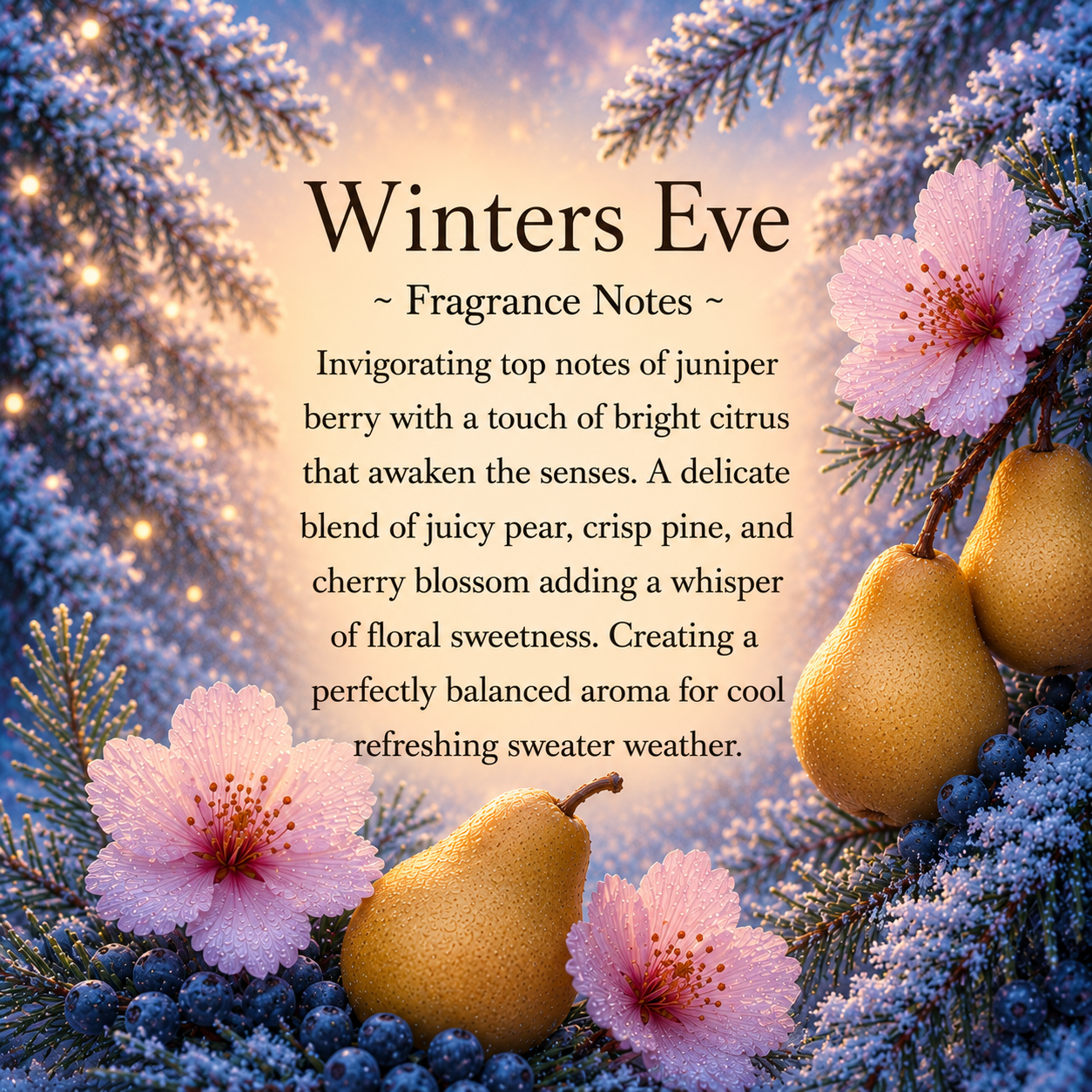 Limited Edition: Winter's Eve Crystal-Enhanced Reed Oil Diffuser, 100ml