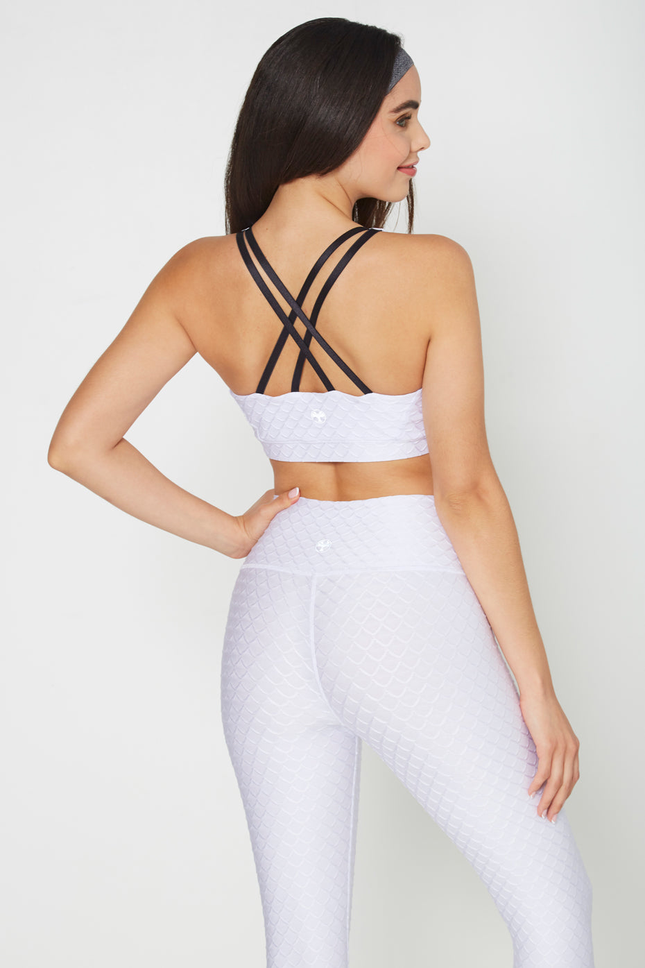 Scallop Strappy Bra Made in USA