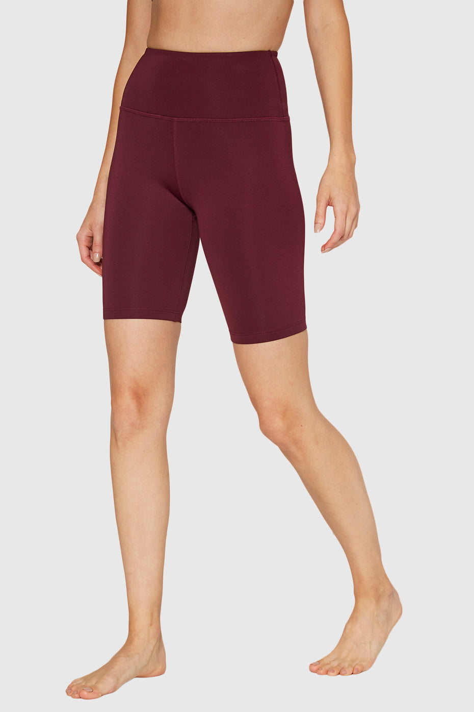High-Rise Scuba Biker Shorts