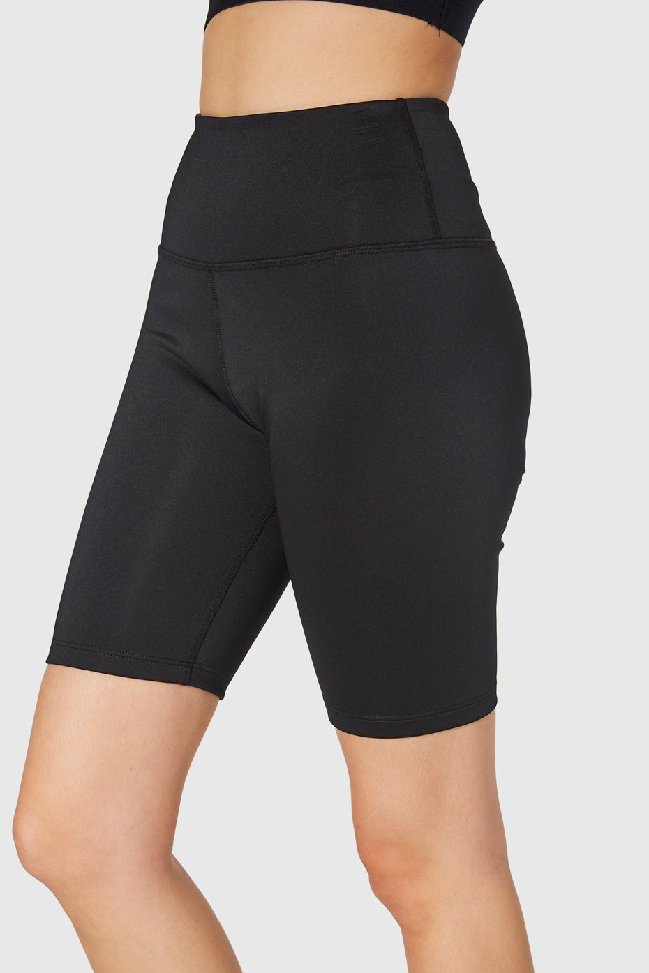 High-Rise Scuba Biker Shorts