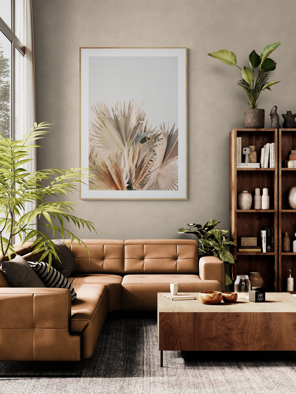 Modern Fine Art Photograph - Spring Palms #1