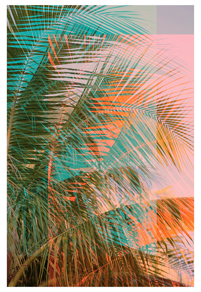 Modern Art Print - Sun Burn #1