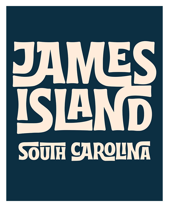 Destination: James Island - Modern Art Print