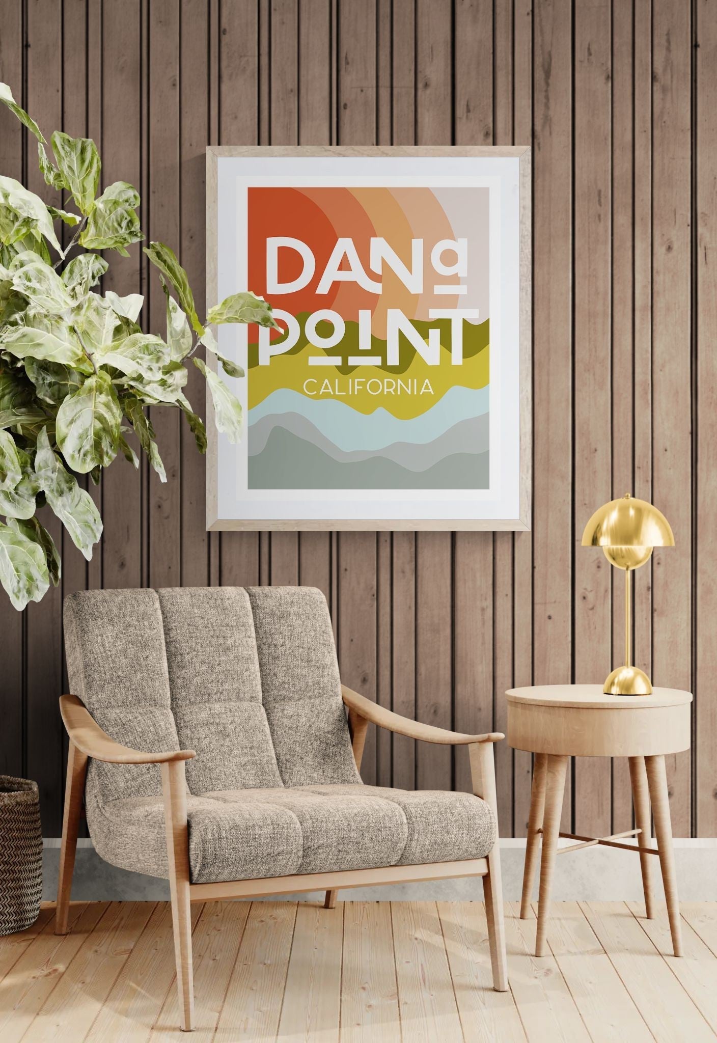 Destination: Dana Point, California  - Modern Art Print