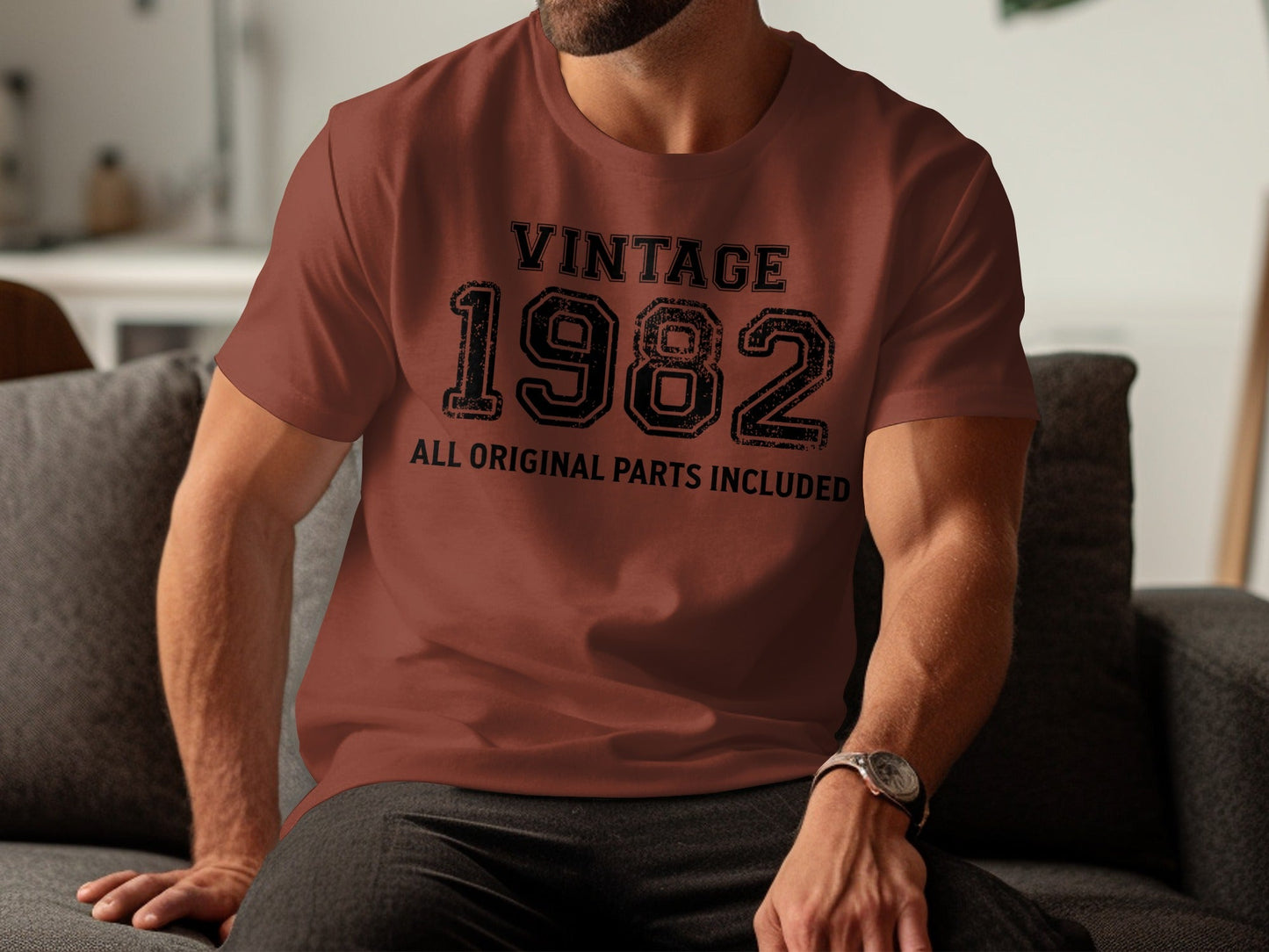Vintage 1982 All Original Parts Included Birthday T-Shirt