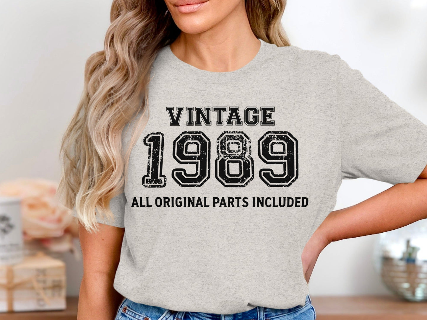 Vintage 1989 All Original Parts Included Great Birthday T-Shirt