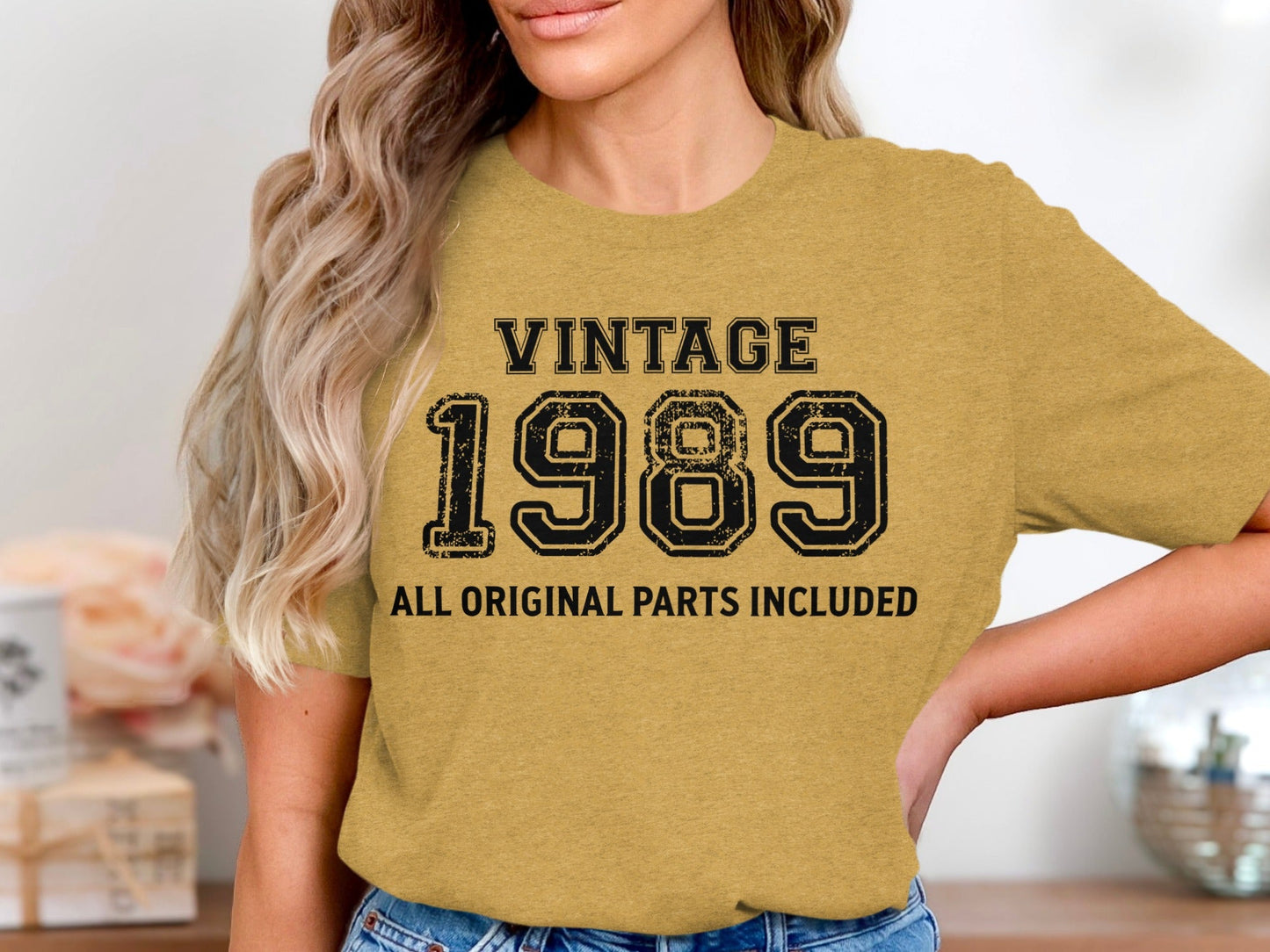 Vintage 1989 All Original Parts Included Great Birthday T-Shirt