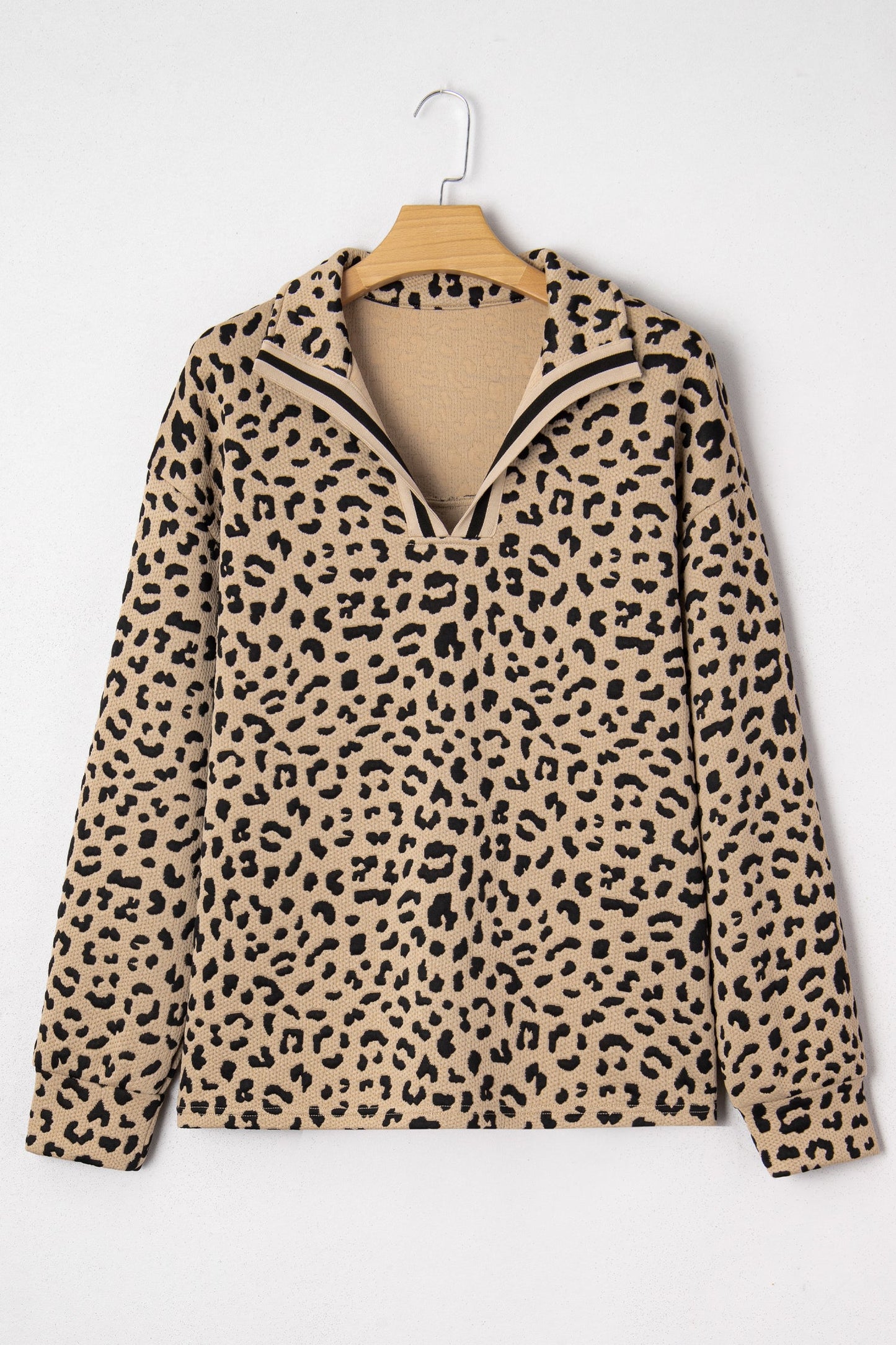 Tru Polo Collar Pullover Top