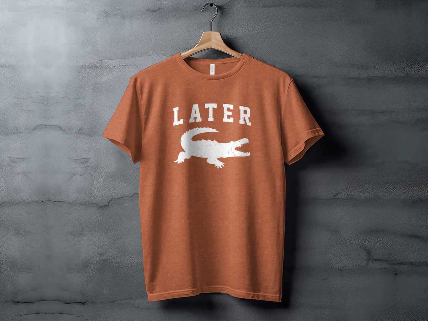 Later Alligator Crocodile Funny Sarcastic Phrase T-Shirt