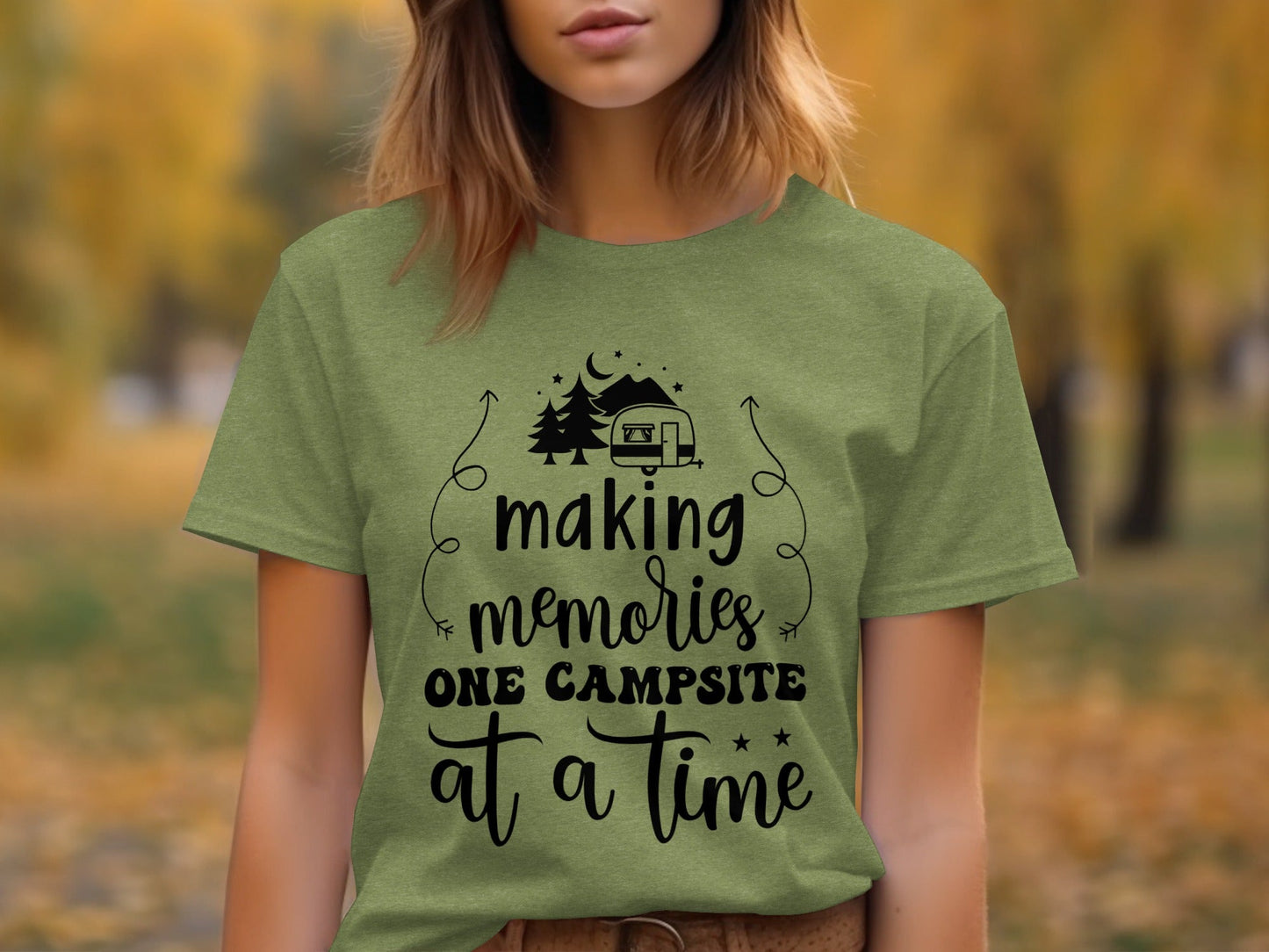 Making Memories One Campsite At A Time Camping T-Shirt