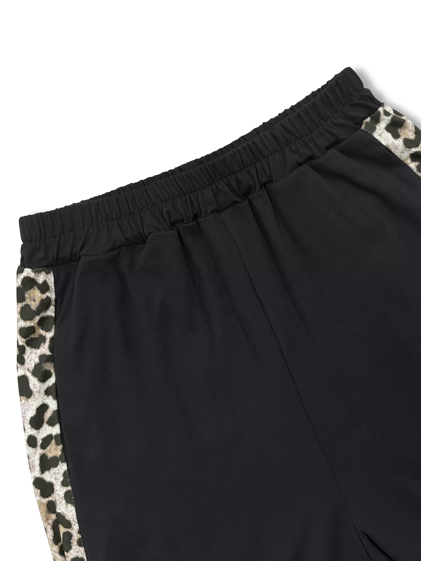Leopard Print Top and Pants Set