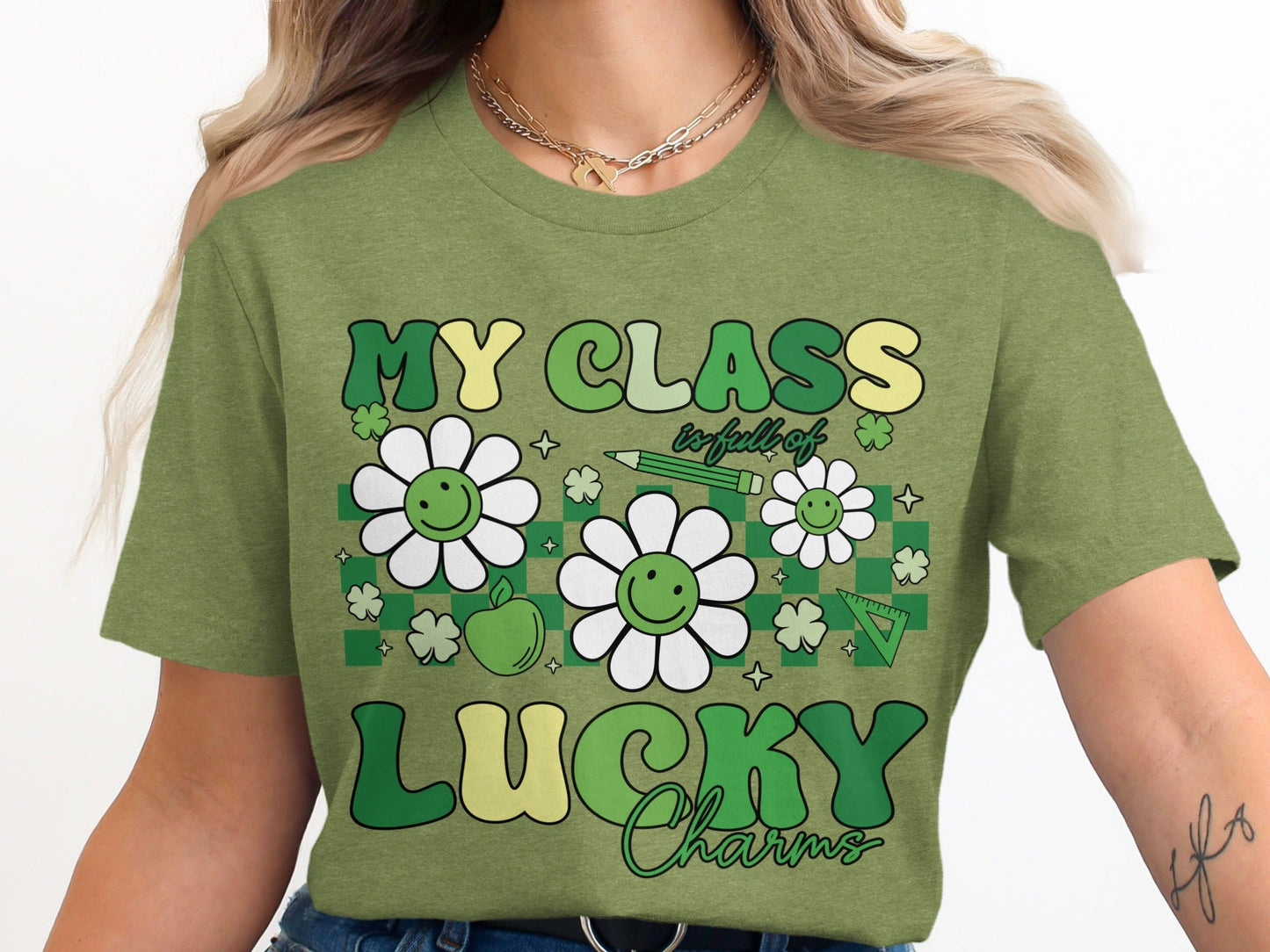 My Class Is Full Of Lucky Charms St Patricks Day T-Shirt