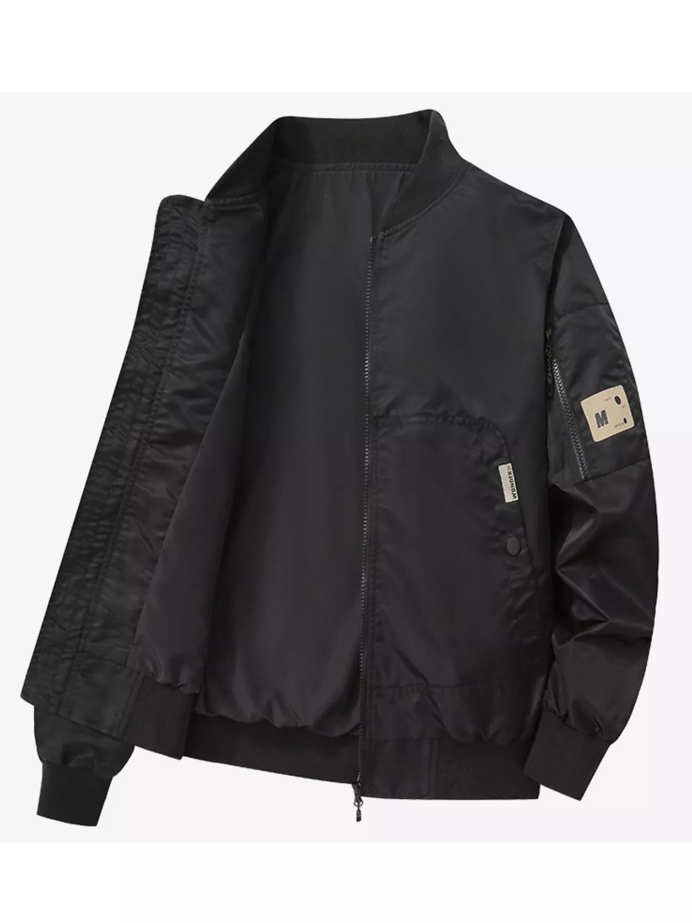 Men's Lightweight Hooded Zip Up Jacket