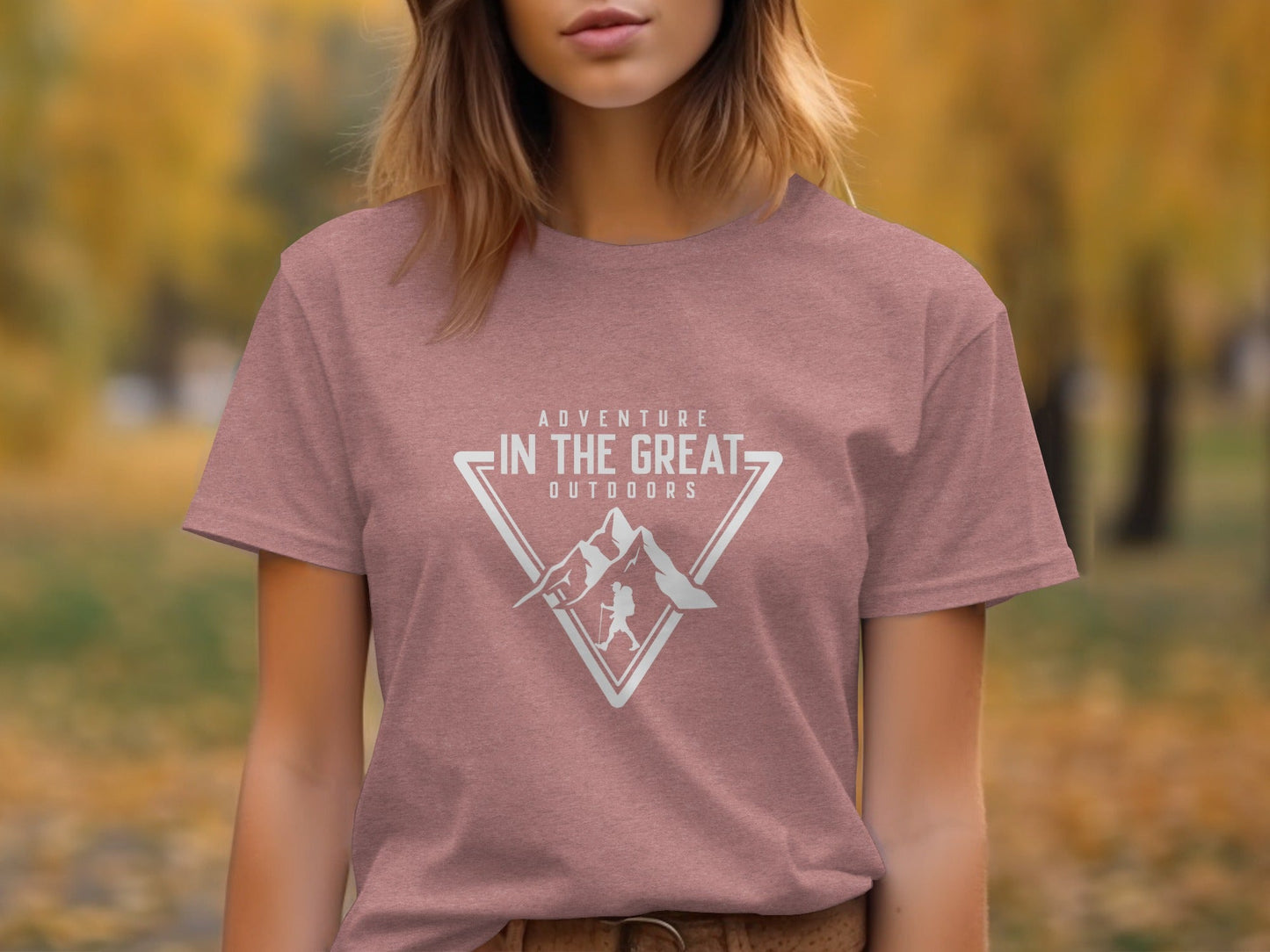 Adventure In The Great Outdoors Mountains T-Shirt