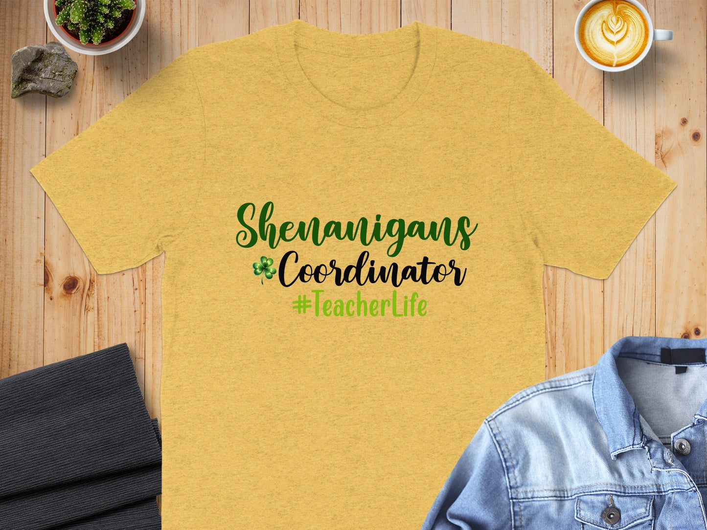 Shenanigans Coordinator Teacher Life St Patricks Day T-Shirt