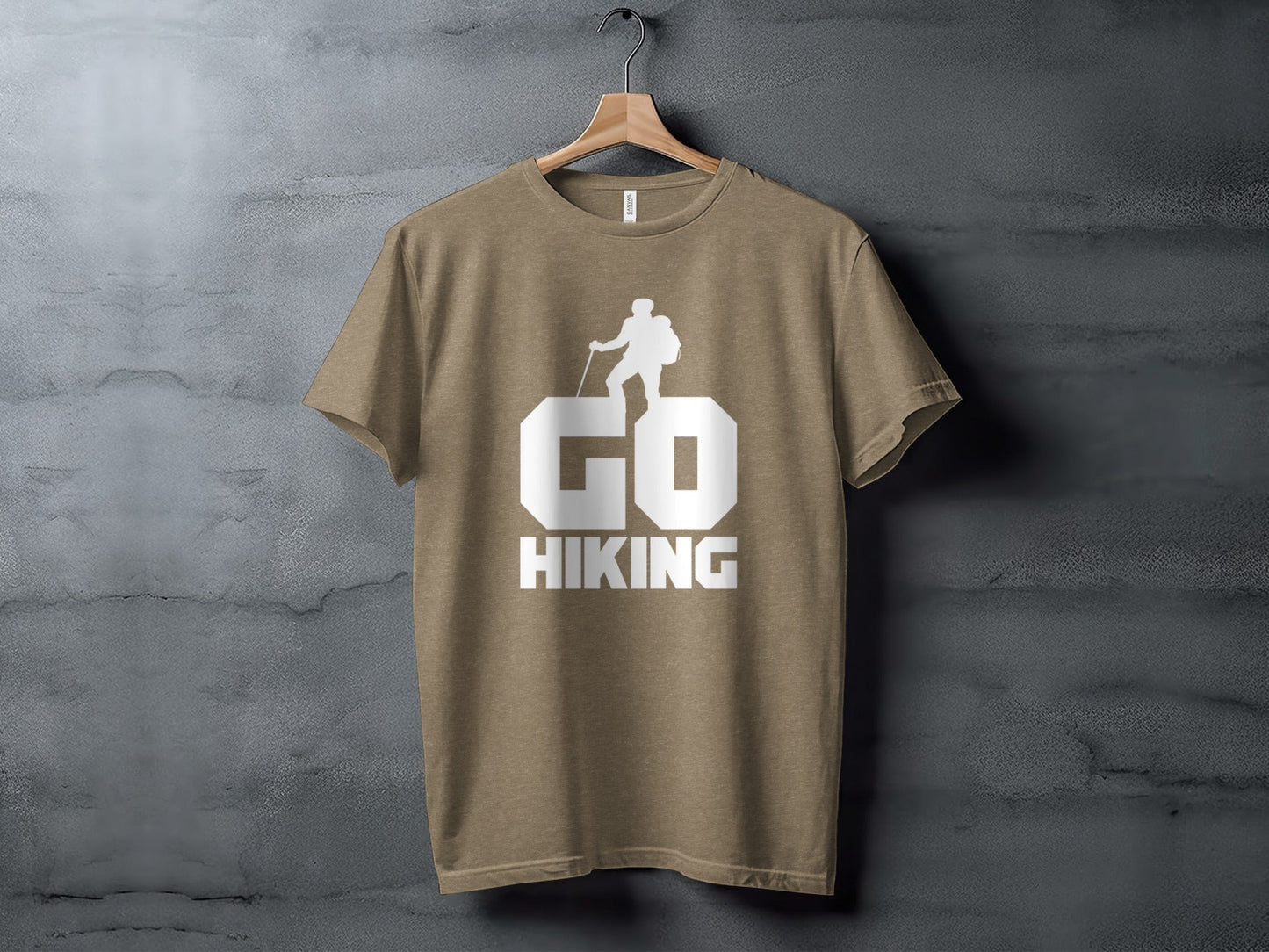 Go Hiking Motivation For Adventurous Hikers T-Shirt