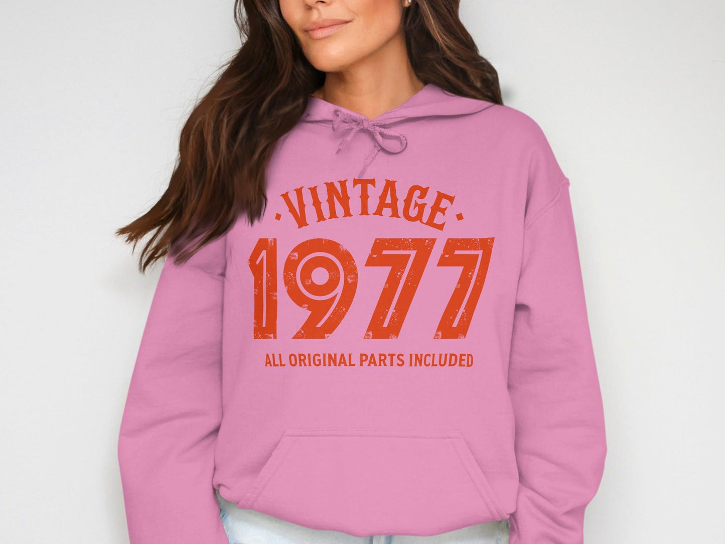 Vintage 1977 All Original Parts Included Design Hoodie