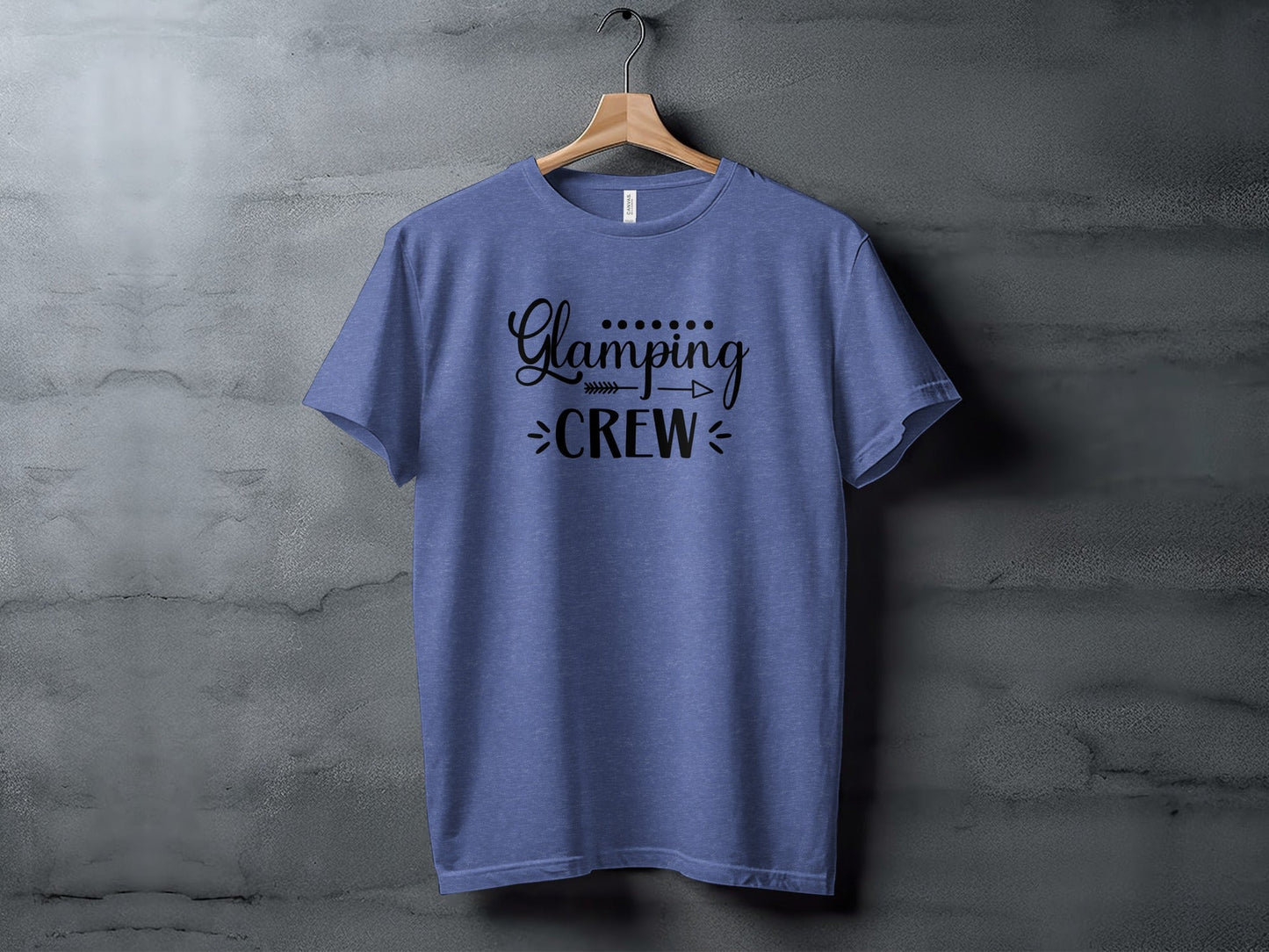 Glamping Crew Camping with Friends Family Outdoors T-Shirt