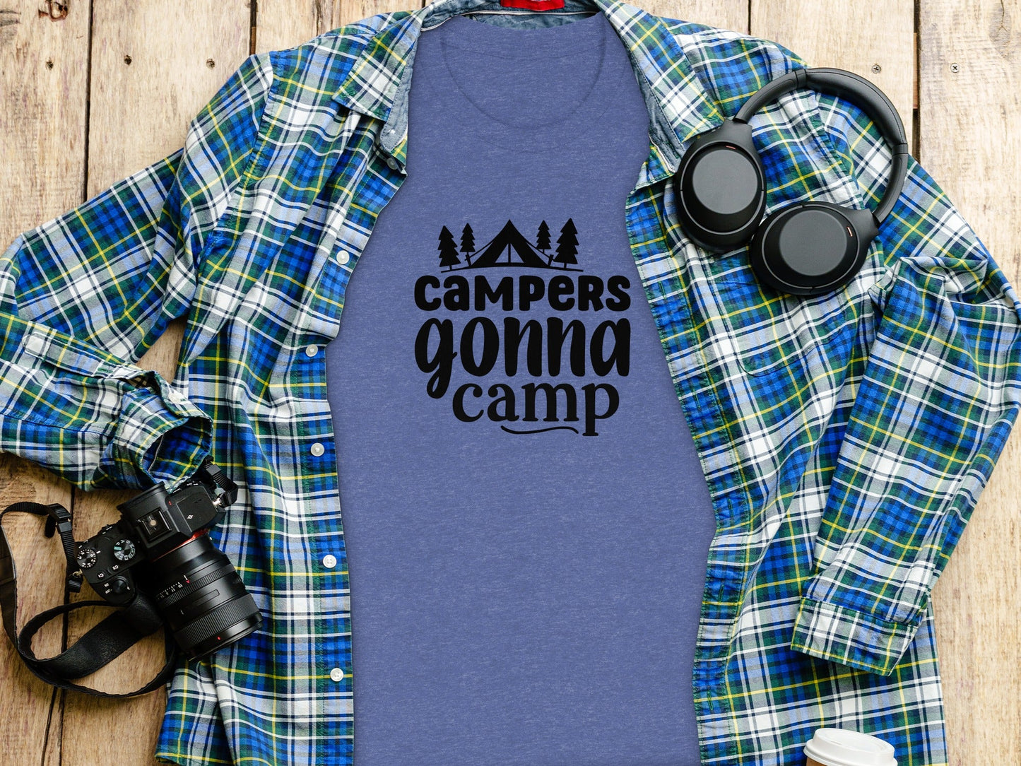 Campers Gonna Camp Camping Outdoor Adventure T-Shirt
