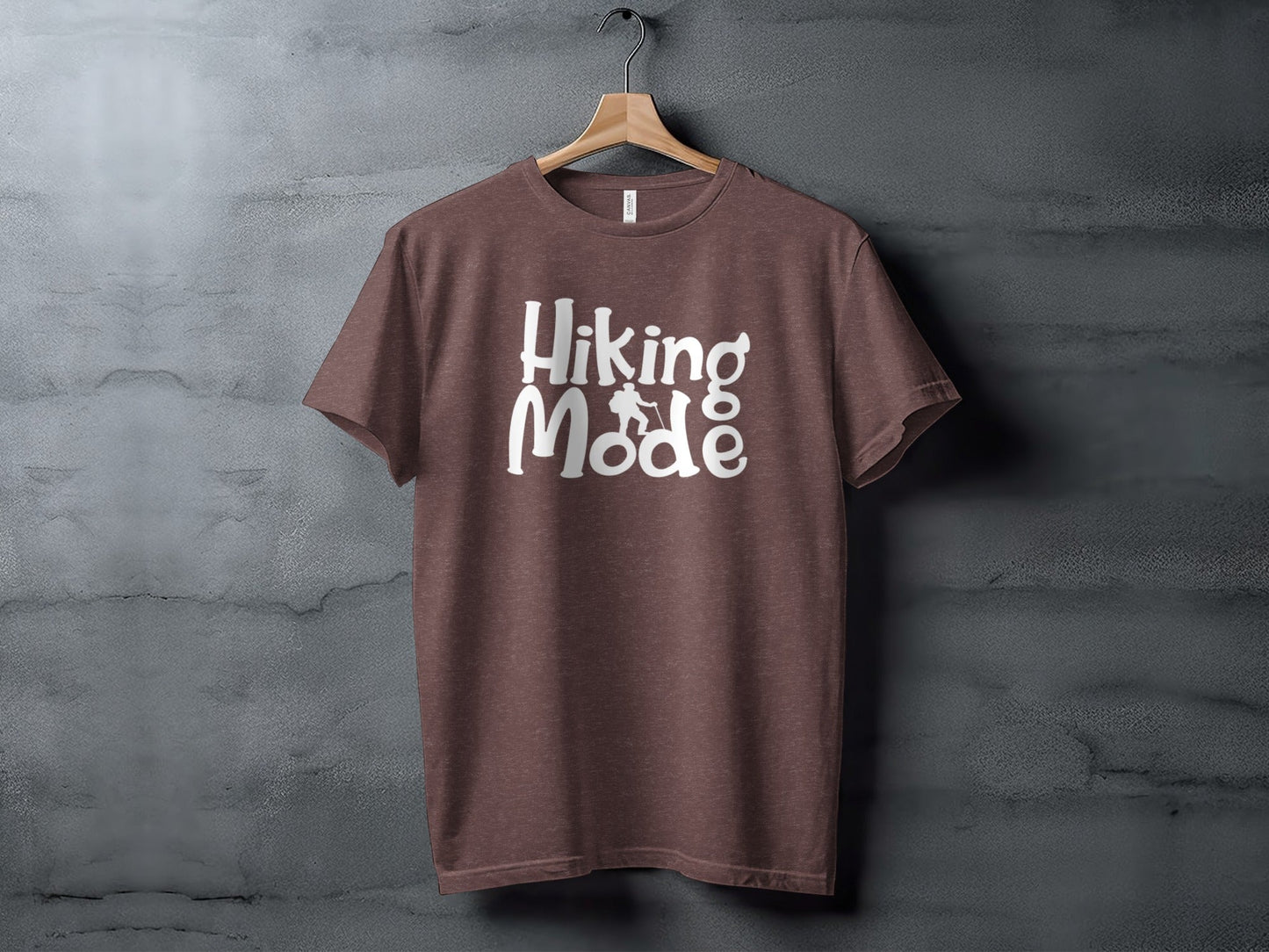 Hiking Mode Funny Outdoor Adventure Hiker Nature T-Shirt