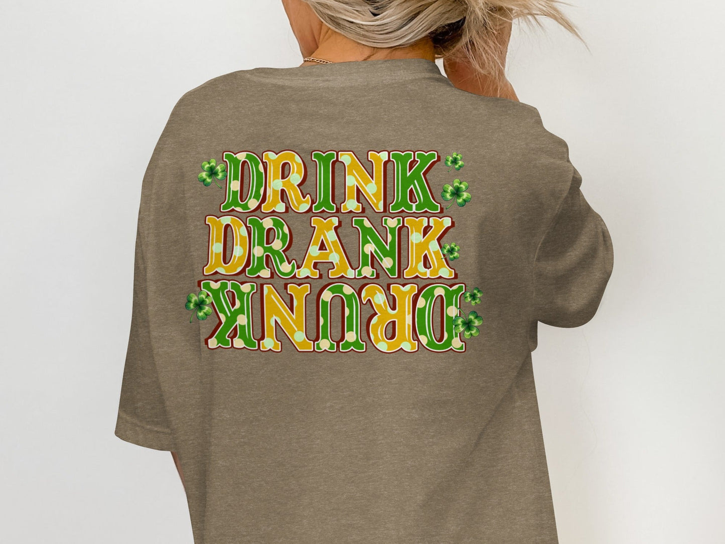 Scrappy Malone's Bar, Irish Pub Design, Shamrock Clover Green Bar Logo, Personalized Bar Sign, St Patricks Day Theme