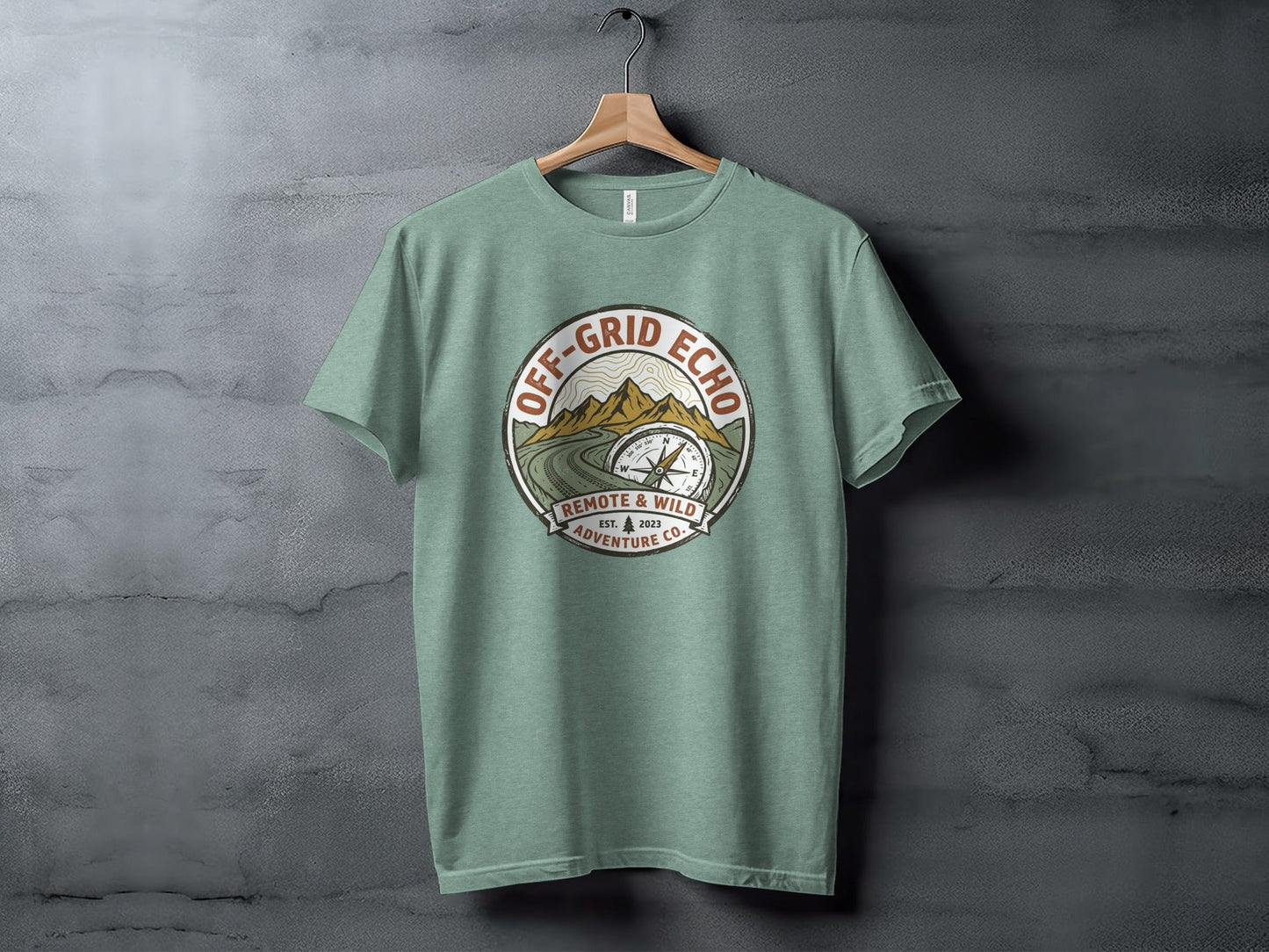 Off-Grid Echo Explorer: The Explorer's Adventure Tee