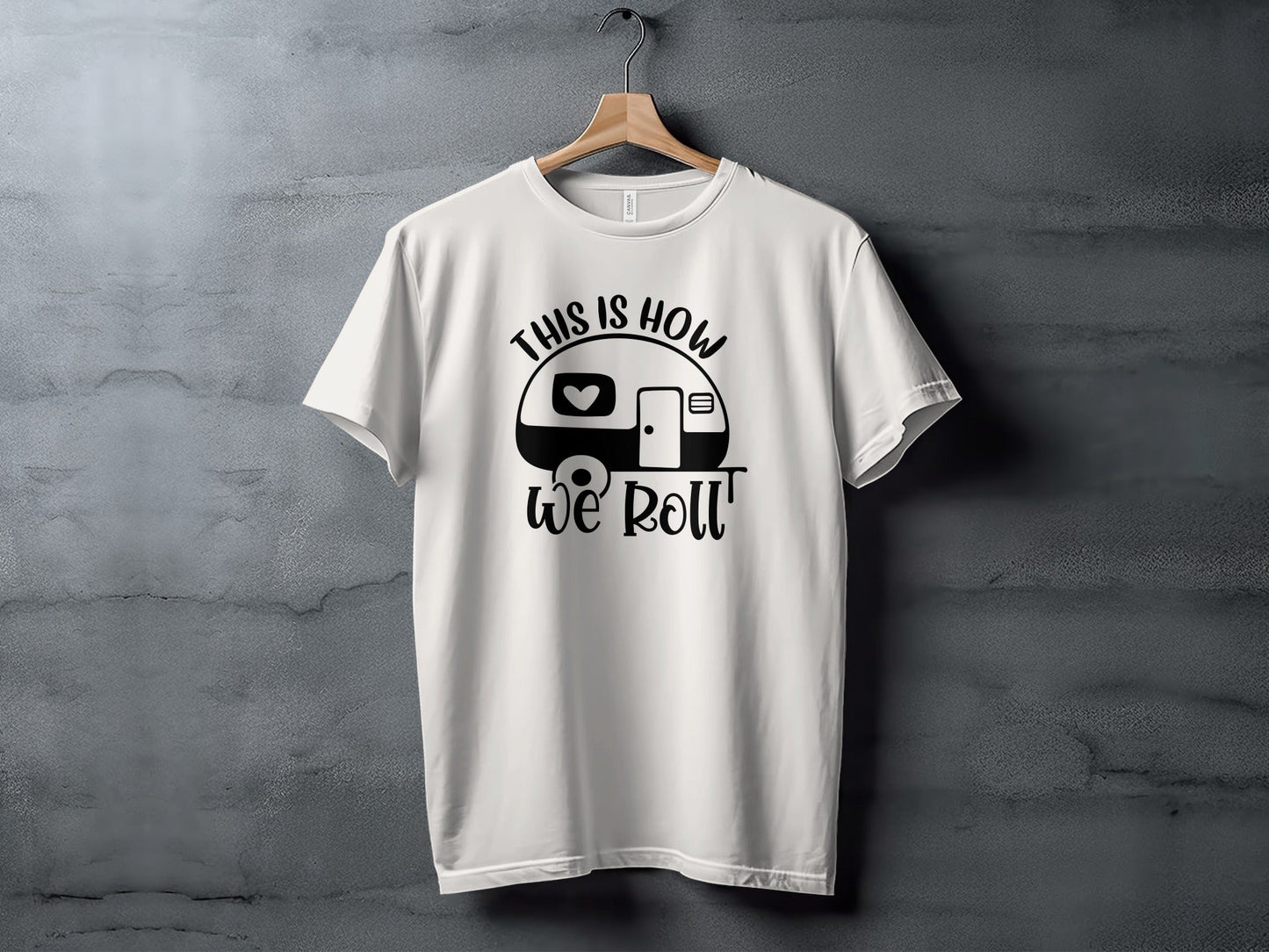 This is How We Roll Camper Graphic For Adventurers T-Shirt