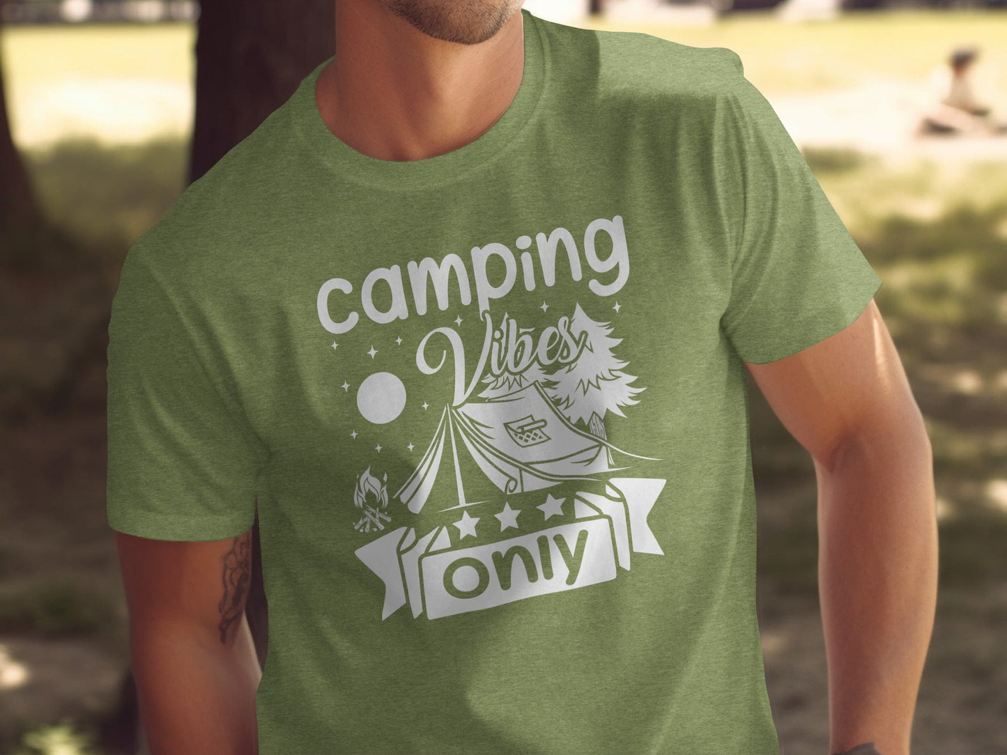 Camping Vibes Only Night Under the Stars T-Shirt