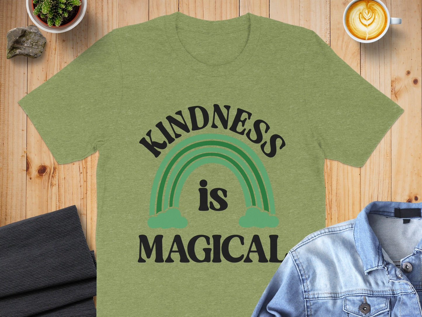 Kindness Is Magical Statement Fashion Graphic T-Shirt
