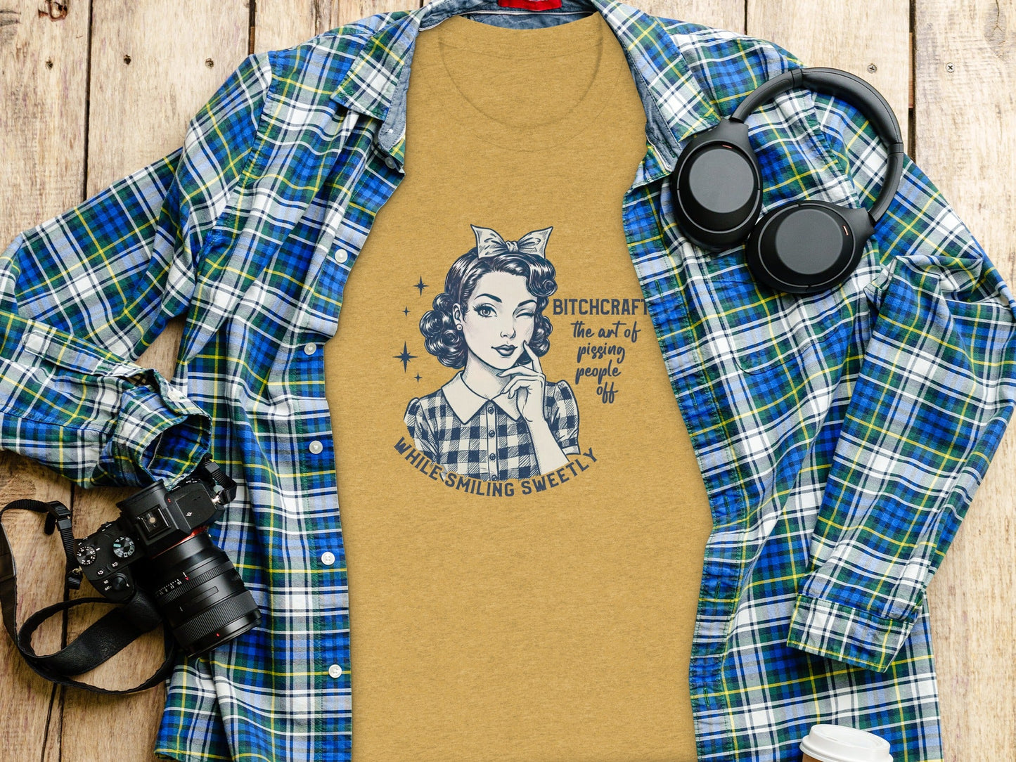 Bitchcraft The Art Of Pissing People Off Graphic T-Shirt