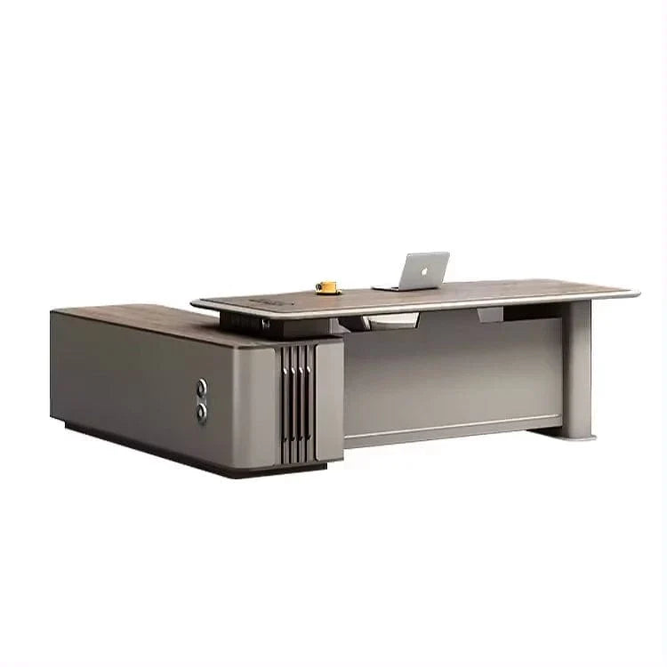 Teller · Modern L-Shaped Executive Desk